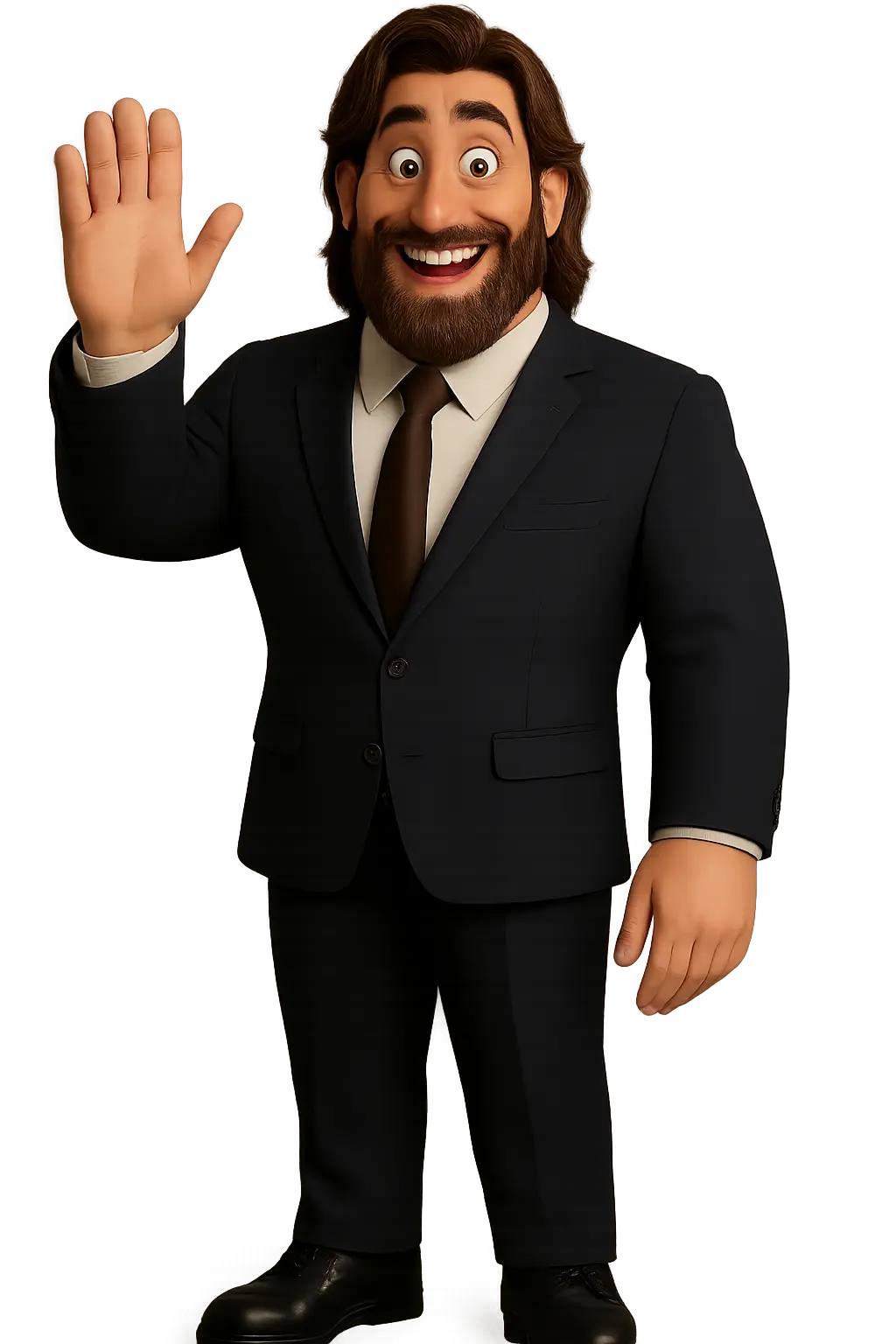 Avatar muž mává, podpora naslouchání Moravskoslezský kraj